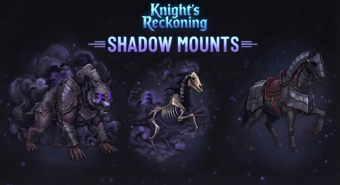 Mount Pack 1 – Shadow Mounts
